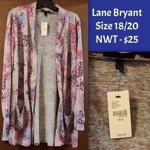 Lane Bryant cardigan NWT
